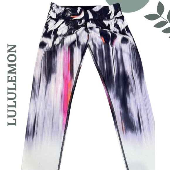 Lululemon Wunder Under Pant | Engineered Mirage Deep Indigo | Size 10 - Picture 4 of 7